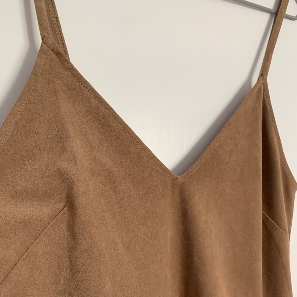 Aritzia Wilfred Free Suede Mini dress - size small - Picture 4 of 8